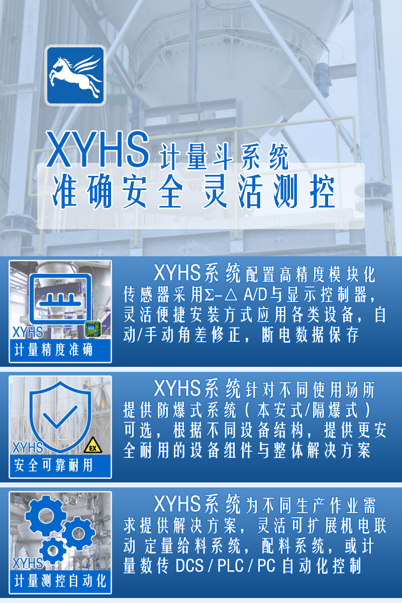 XYHS料斗秤_計(jì)量斗稱重系統(tǒng) 特點(diǎn)