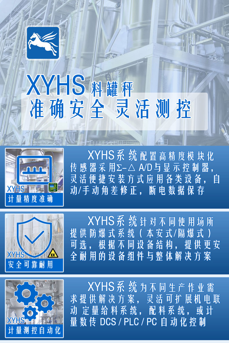 XYHS料罐秤_罐倉(cāng)稱重系統(tǒng) 特點(diǎn)